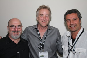 Jerry Atnip with Jerry Siegel and Ernesto Bazan